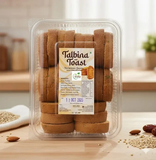Talbina Toast — supplied product photograph